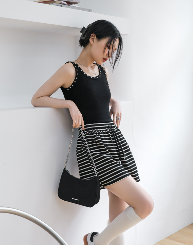 PURE STRIPE TIE SHORTS