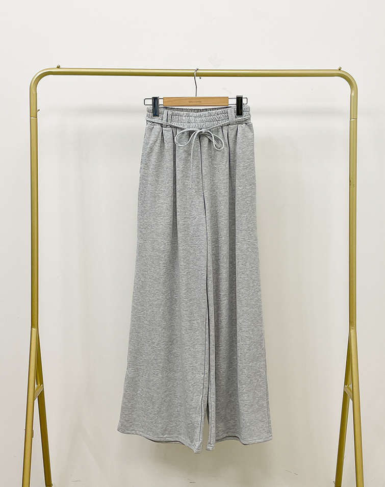 CASUAL STYLE DRAWSTRING WAIST PANTS