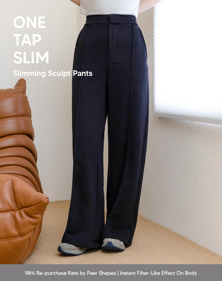 MIT FLAWLESS STRAIGHT WIDE PANTS