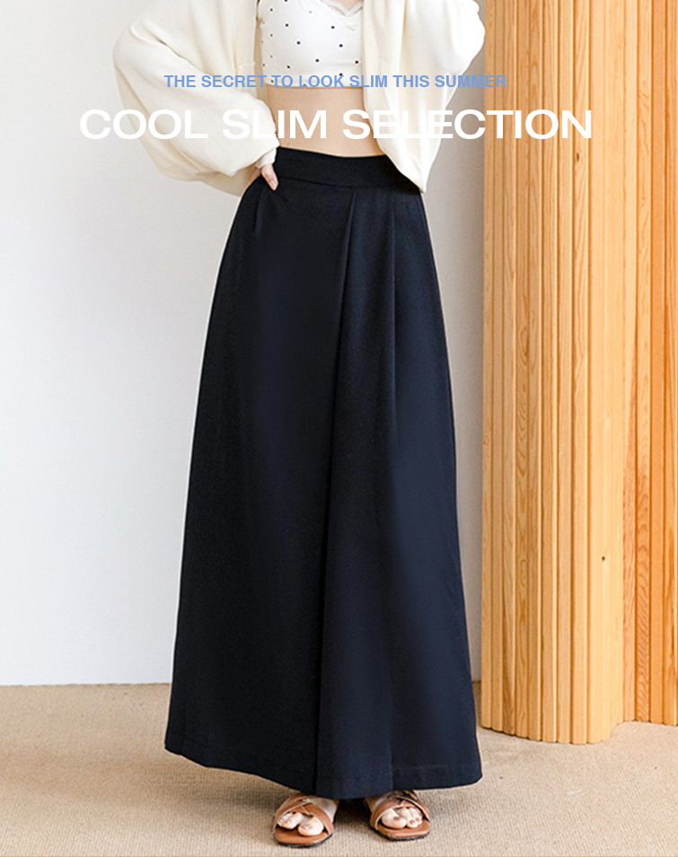 360° COOLING ASYMMETRIC PANTSKIRT
