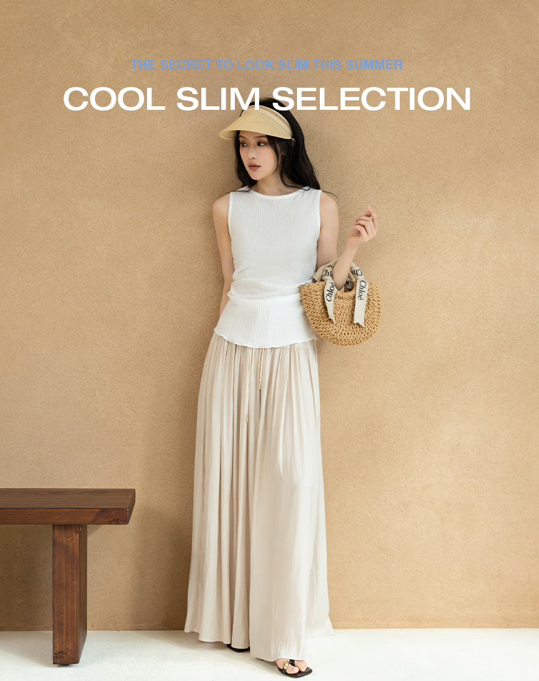 360° COOLING LAYERED WIDE PANTS