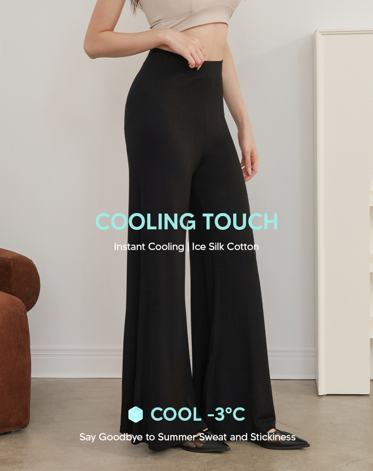 MIT COOL-TOUCH HIGH-WAIST PANTS