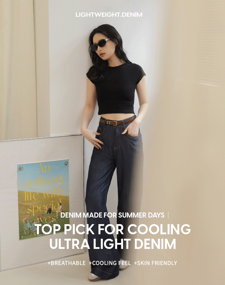 TEXTURED SLIM-FIT TENCEL DENIM JEANS