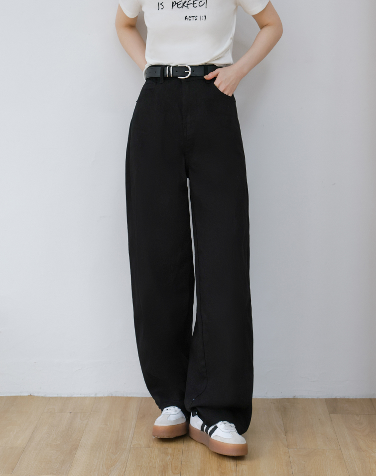 CURVE EASY DENIM PANTS