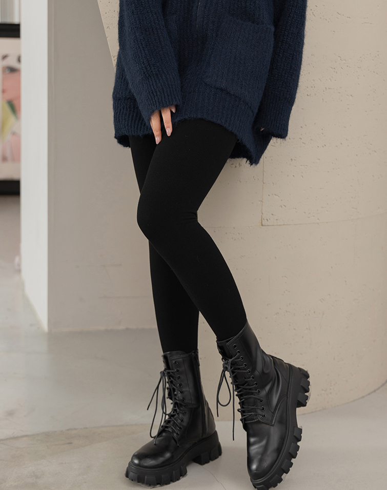 FLEECE-LINED STRETCH LEGGINGS