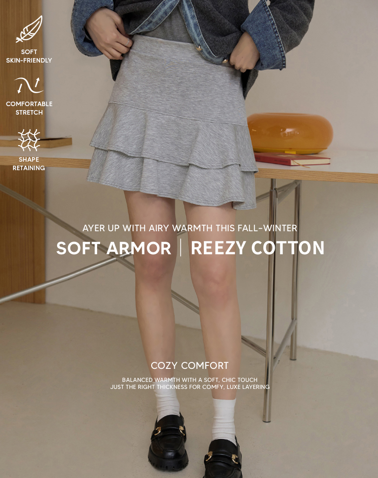 MIT STRUCTURED LAYERED MINI SKIRT