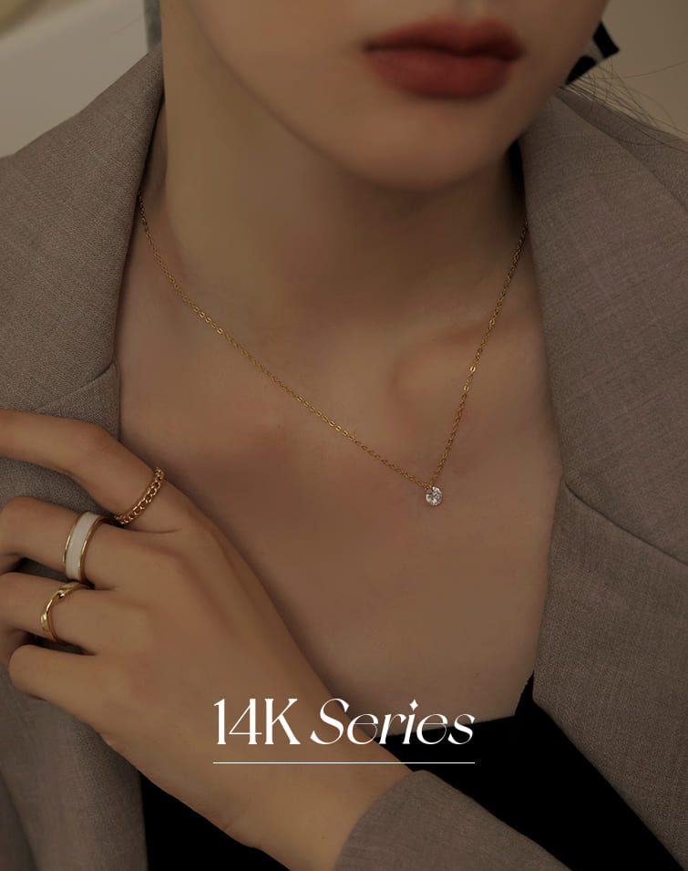 14K WITH YOU DIAMOND NECKLACE