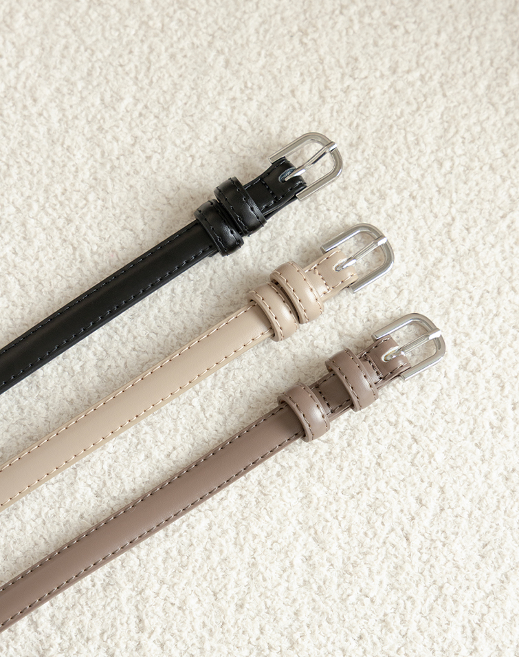 TIE-UP STYLE SLIM BELT