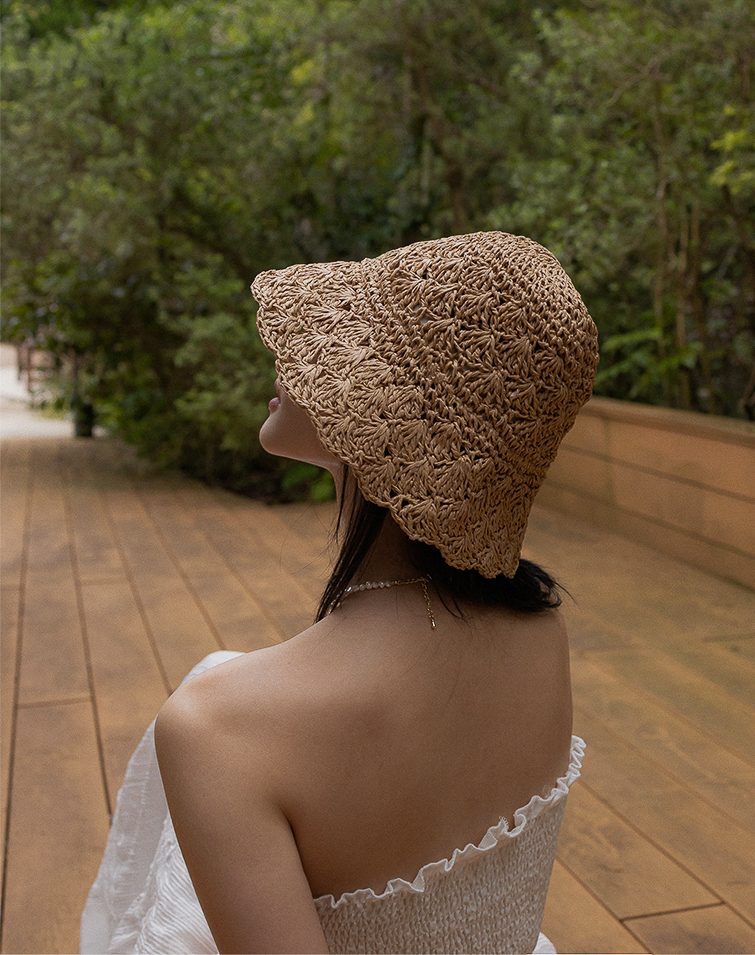 SUMMER MUST HAVE MINI STRAW HAT