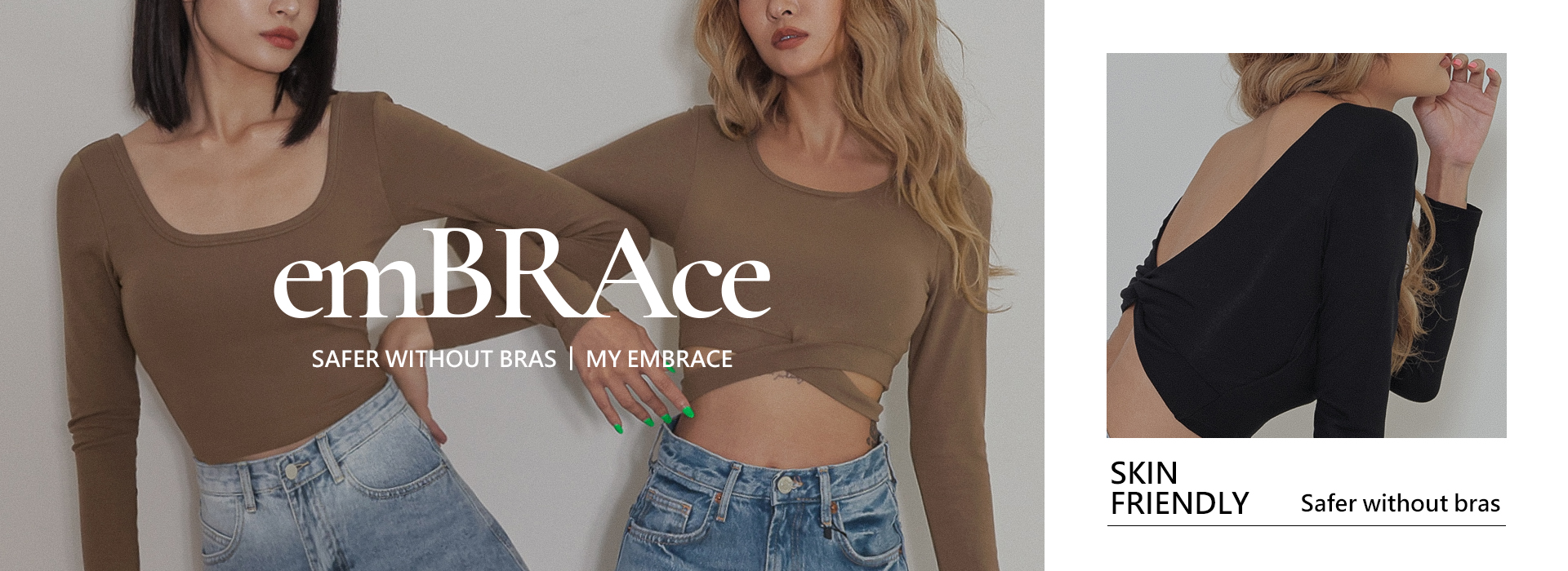 || emBRAce || Path to a comfy, safer bra-less experience
